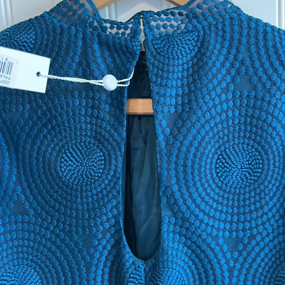 Trina Turk Dress women size 8 palm colony dress textured do minidress NWT‎ $378 - Picture 7 of 13